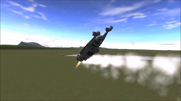 (Repost) Magnum Sky Space Plane Test Flight in Stock Kerbal Space Program