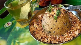 How to make Dalia Upma / Broken Wheat Upma Recipe