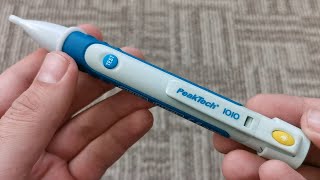 PeakTech P 1010 Magnetic Field Detector - review and quick test screenshot 1