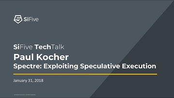 SiFive Tech Talk: Paul Kocher