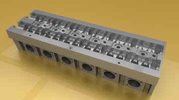 Autodesk Inventor tutorial   V12 engine | Ep 14  Full HD 😍