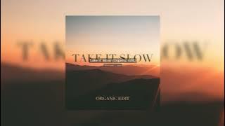 Michael Lane - Take It Slow (Organic Edit) (Official Audio)
