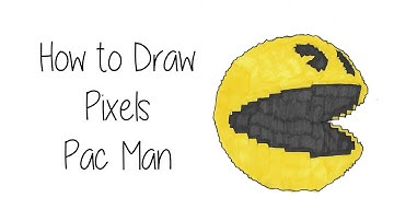 How to Draw Pac-man From the Pixels Movie