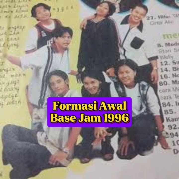 Formasi Album Pertama Base Jam 1996#musikindonesia #musik #bandindonesia