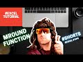 #shorts MROUND function #microsoft #excel #tutorial