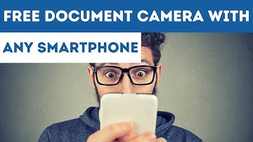 Using your smartphone as a document camera for any video conference