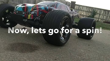 Traxxas Rustler VXL First Run