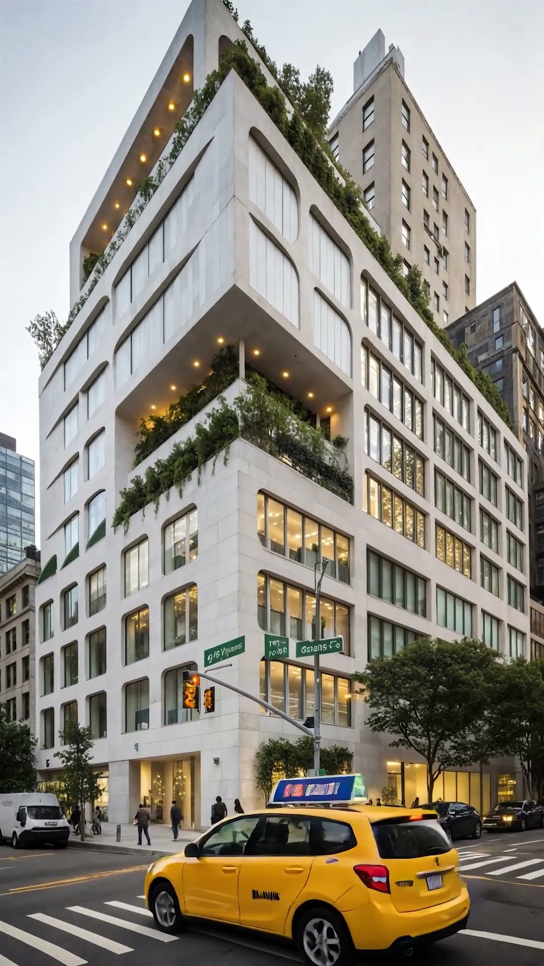 New York City Corner — mimari animasyon, CG Crafts Studio