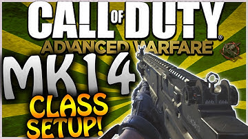 COD: Advanced Warfare - "MK14" BEST CLASS SETUP! (COD: AW Multiplayer Class Setups)