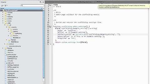 11. Review and next steps for the chapter "How to Build Module Scaffolding" (a Drupal how-to)