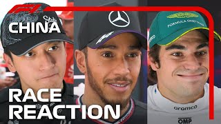 Drivers' Reaction After the Race | 2024 Chinese Grand Prix