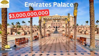 Emirates Palace 3 Billion 7-Star World Most Luxury Hotel In Abu Dhabi Uae Full Experience
