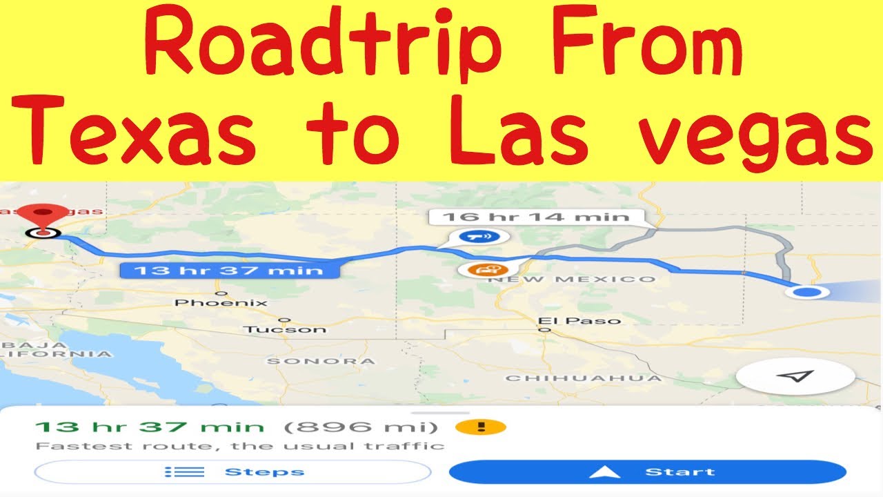 How Far To Las Vegas Nevada Roadtrip from TEXAS to LAS VEGAS, NEVADA || TEAM ALCARAZ - YouTube