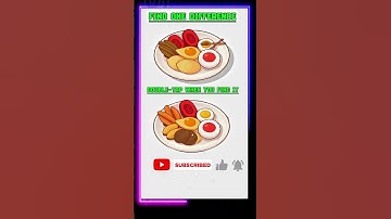 Spot The Difference 🤔 #043 #ytshorts #shortvideo #quiz #entertainment #funny #shorts