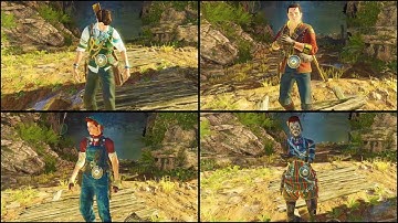 Strange Brigade - All Characters Idle Animations