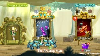 Walkthrough: Rayman Legends 100% - The Amazing Maze