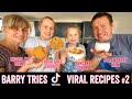 4 Viral TikTok recipes put to the test 2 | Barry tries #27
