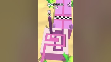 STACKY DASH Max Levels/Gameplay lvl 382-383(IOS/ANDROID) Esd1 Gameplay!