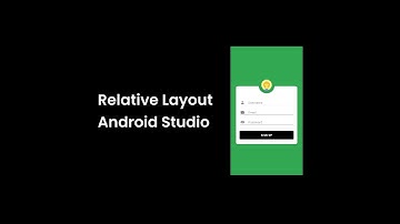 Relative Layout in Android Studio