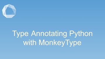 How to automatically type annotate your Python code? - #11