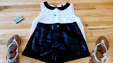 Fashion Flash: Take Me Out - Leather Shorts