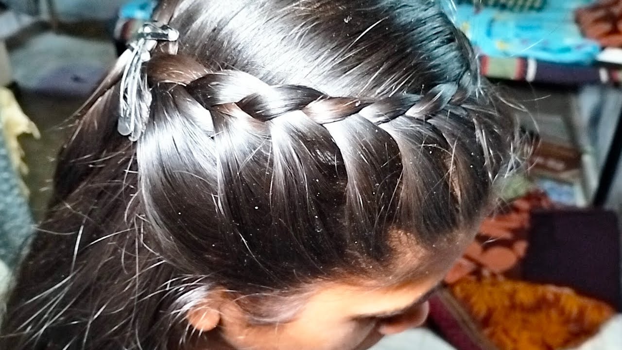 😯4 antique hairstyle for girls | unique hairstyle | open hair hairstyle |  ponytail hairstyle - YouTube