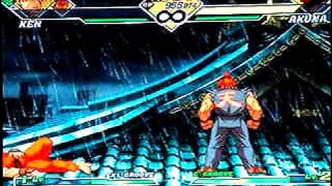 Capcom vs SNK 2 Ken & Ryu vs Akuma