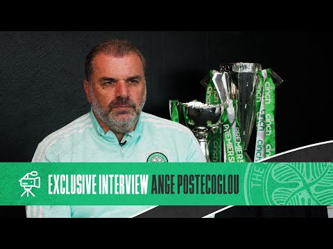 The Exclusive First interview with Celtic boss Ange Postecoglou of the 22/23 campaign 📽️🍀