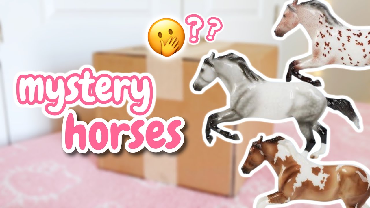 Opening a Box of MYSTERY Horses! Breyer Unboxing