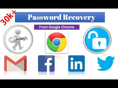How to recover password from google (chrome)