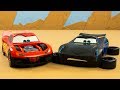 Building Lightning McQueen and Jackson Storm Cars 3 Kids Fun