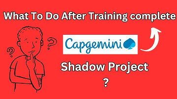What To Do After You Get A Shadow Project In Capgemini My Experience NishantTical how to get project