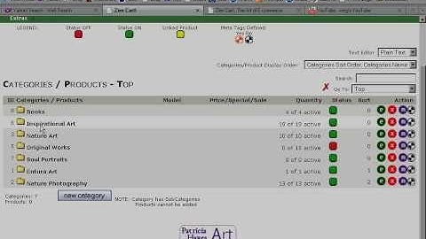 Zen Cart Add/Delete Products