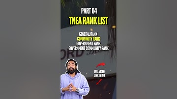 TNEA 2025 RANK LIST RELEASED 💥 WHAT COLLEGE FOR YOUR RANK? FULL CUTOFF BREAKDOWN REVEALED