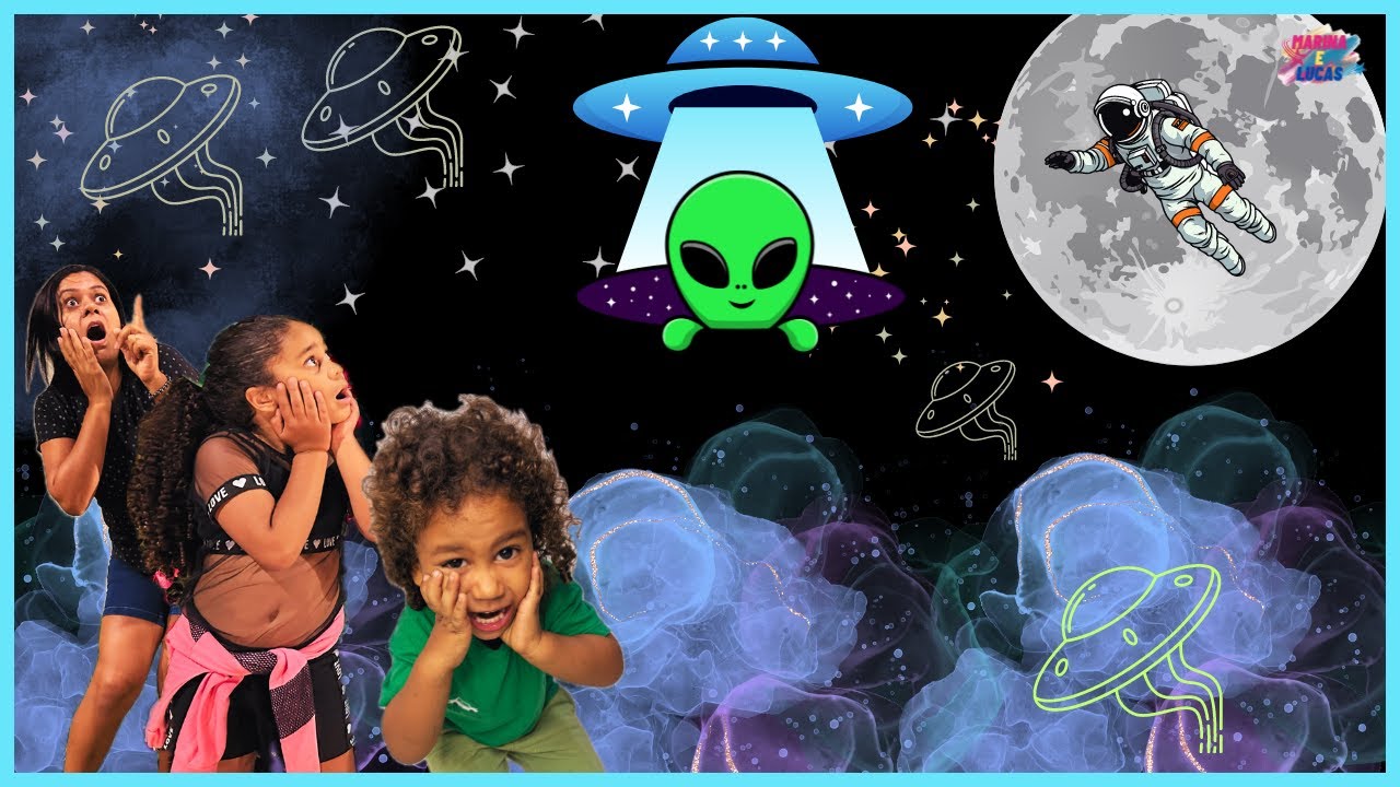 MARINA E LUCAS NA HISTÓRIA DO ALIENÍGENA!!!