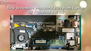 Hp 840 g6 Healthcare edition I've been able to remove bios lock