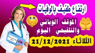 الصحة تعلنالموقف الوبائي اليوم في العراق/ الثلاثاء 21/12/2021