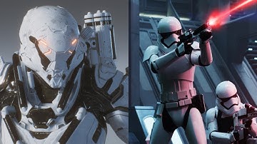 Anthem Ranger Star Wars "Storm Trooper" and "Iron Man Mark II" Paints - Customization