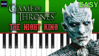Game of Thrones - The Night King - Piano Tutorial [EASY]