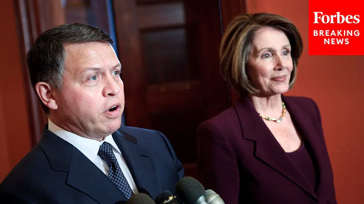 Nancy Pelosi Speaks With King Abdullah II ibn Al H...