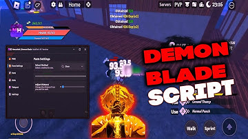Demon Blade Script - (Auto Farm, Auto Quest, Auto Defense, Auto Breath, Auto Demon & More)