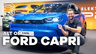 Ford Capri Første Indtryk Større End Explorer Bilguiden