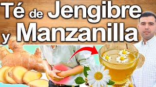 Té De Jengibre Y Manzanilla En ayunas - Para Qué Sirve - Beneficios Para Tu Salud Y Belleza