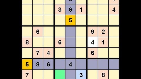 How to Solve Los Angeles Times Sudoku Expert April 15, 2022