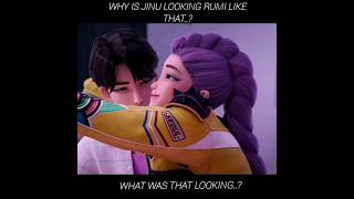 Why Jinu Looking Rumi Like That..?