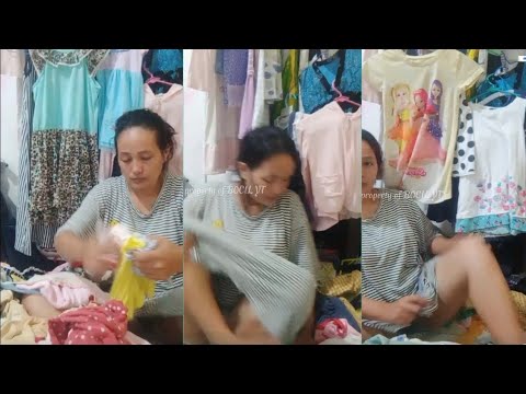 Mamah semok live jualan baju 6