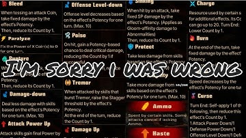 Limbus Company Status Effects Beginners Guide