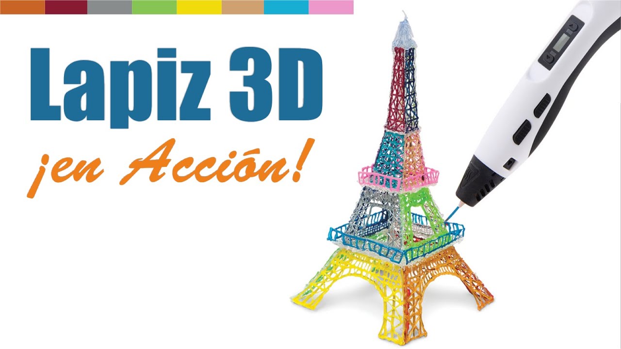 LAPIZ 3D EN ACCIÓN - Dibujando con un 3D Pen Sunlu por primera vez 