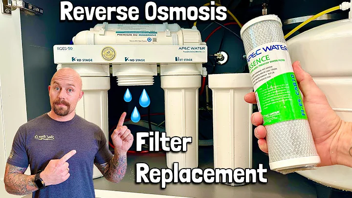 Reverse Osmosis FILTERS How To Replace - APEC RO System