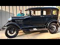 Survivor unrestored 1929 Ford Model A sedan review